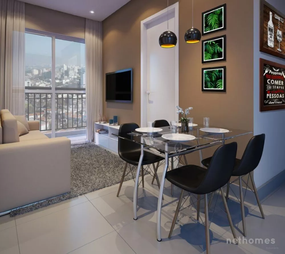 Apartamento à venda com 2 quartos, 54m² - Foto 2