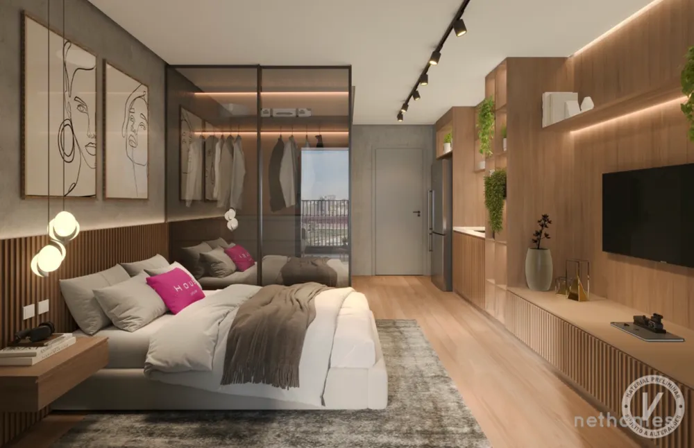 Apartamento, 1 quarto, 27 m² - Foto 1