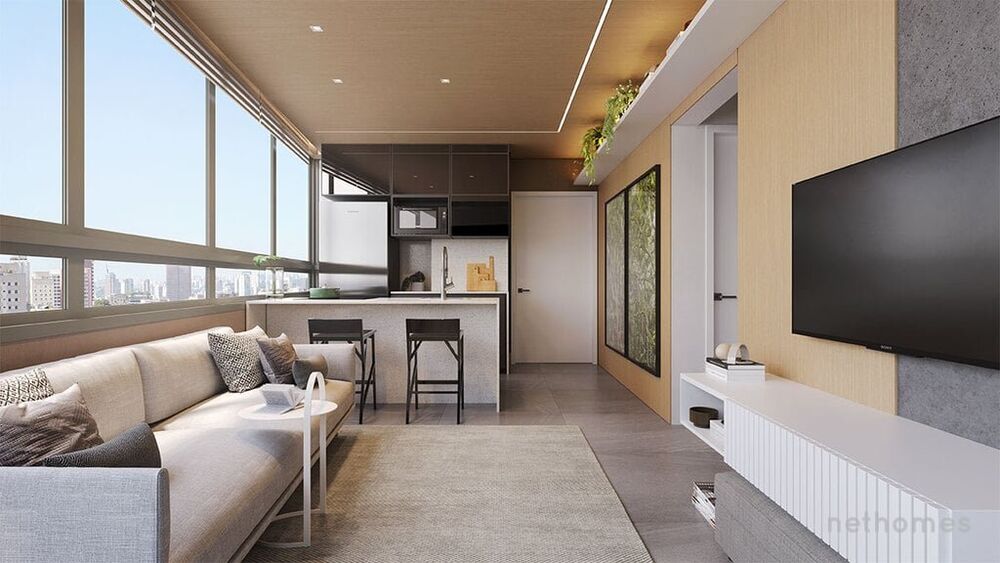 Apartamento, 1 quarto, 49 m² - Foto 1