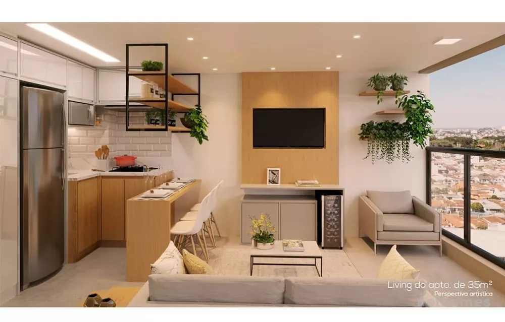 Apartamento Lançamentos com 3 quartos, 61m² - Foto 4