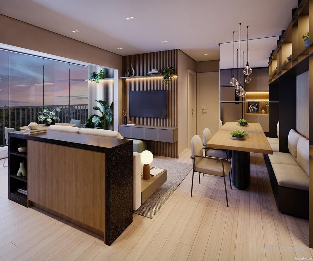 Apartamento Lançamentos com 2 quartos, 59m² - Foto 2