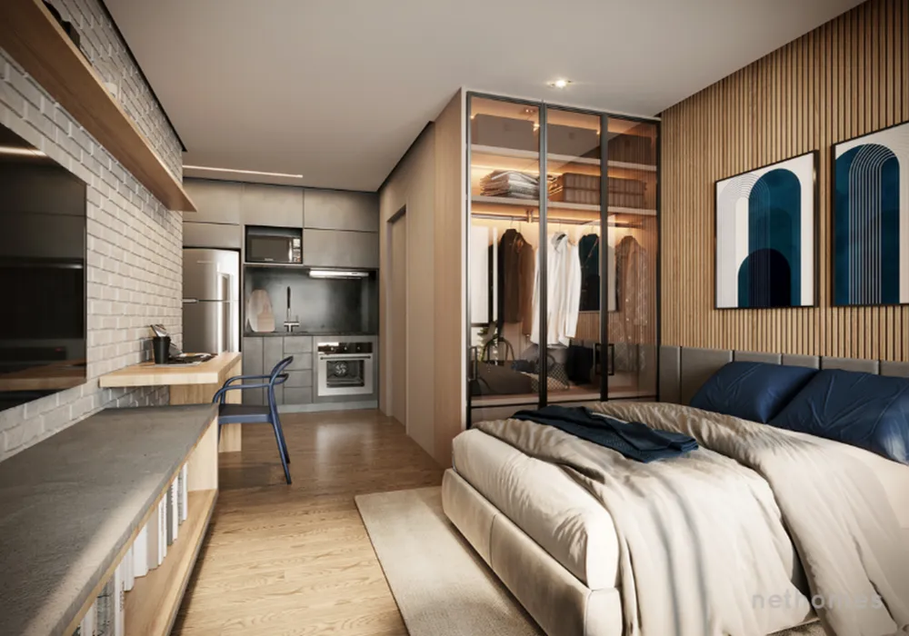 Apartamento, 1 quarto, 24 m² - Foto 3