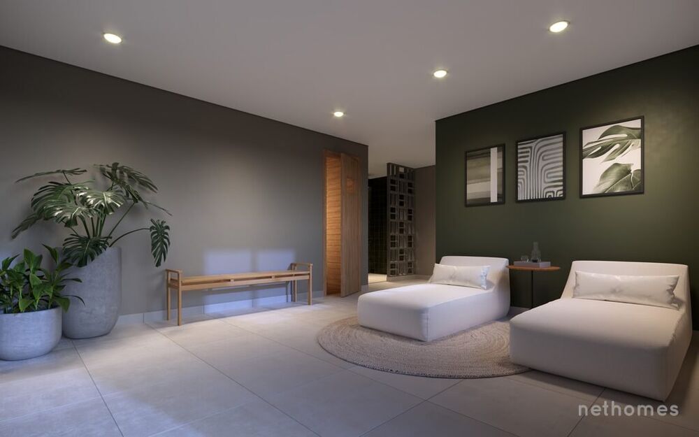 Apartamento Lançamentos com 1 quarto, 34m² - Foto 2