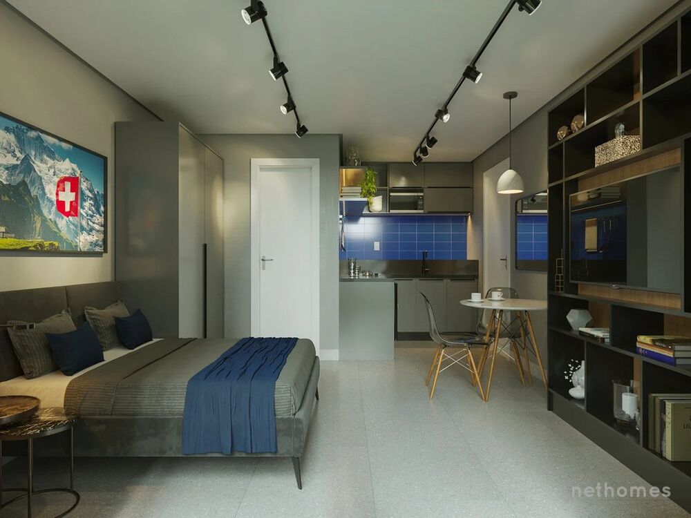 Apartamento Lançamentos com 1 quarto, 52m² - Foto 8