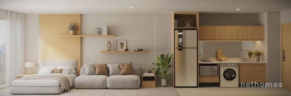 Apartamento, 1 quarto, 65 m² - Foto 1