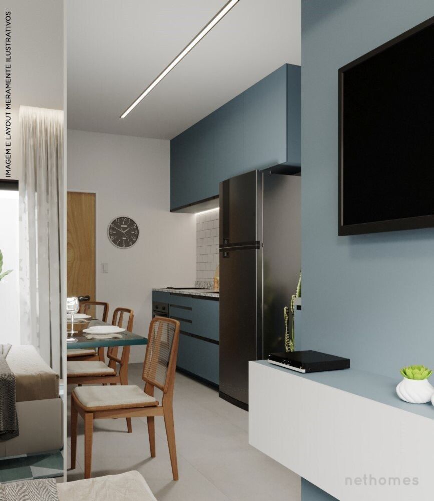 Cobertura Lançamentos com 1 quarto, 40m² - Foto 10