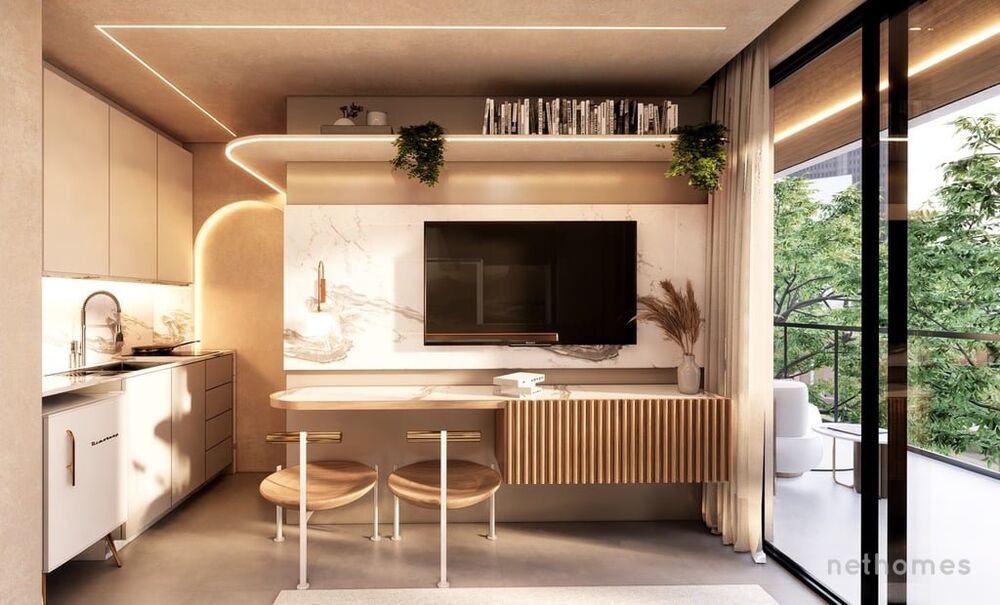 Apartamento, 1 quarto, 48 m² - Foto 3