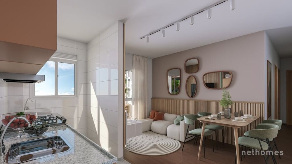 Apartamento Lançamentos com 2 quartos, 41m² - Foto 1