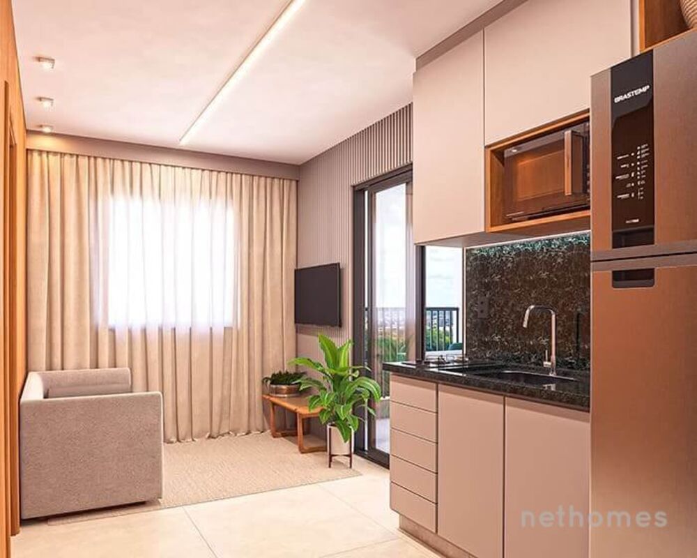 Apartamento, 2 quartos, 33 m² - Foto 3