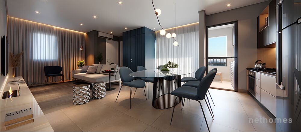 Apartamento Lançamentos com 2 quartos, 57m² - Foto 3