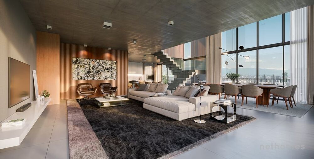 Apartamento Lançamentos com 3 quartos, 206m² - Foto 2