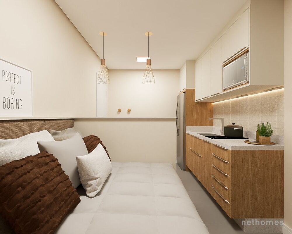 Apartamento à venda com 1 quarto, 29m² - Foto 2