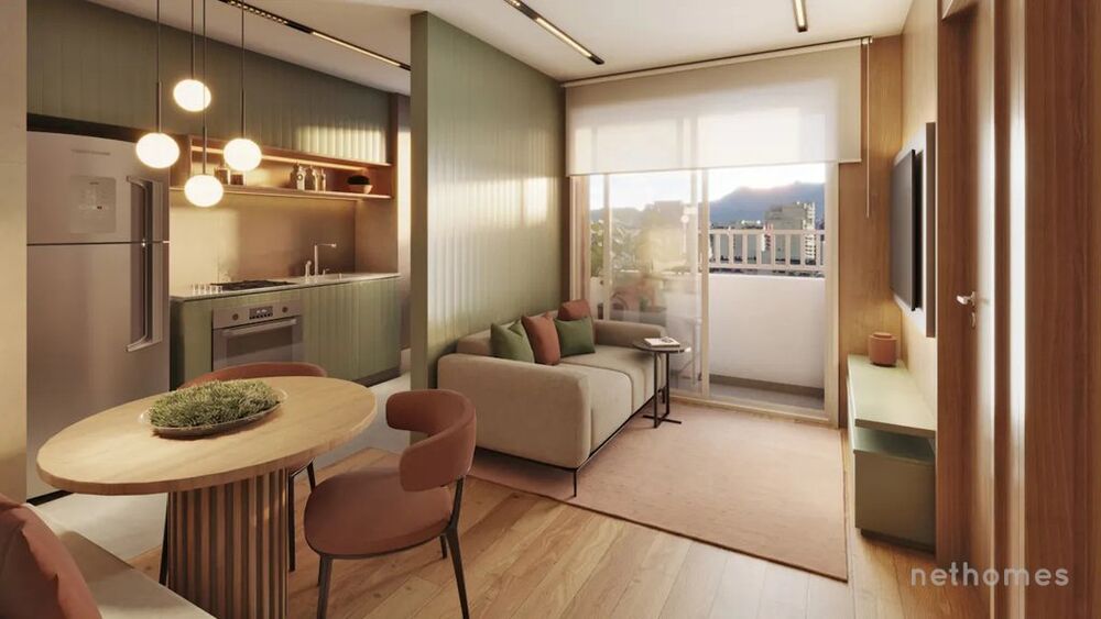 Apartamento Lançamentos com 2 quartos, 36m² - Foto 3