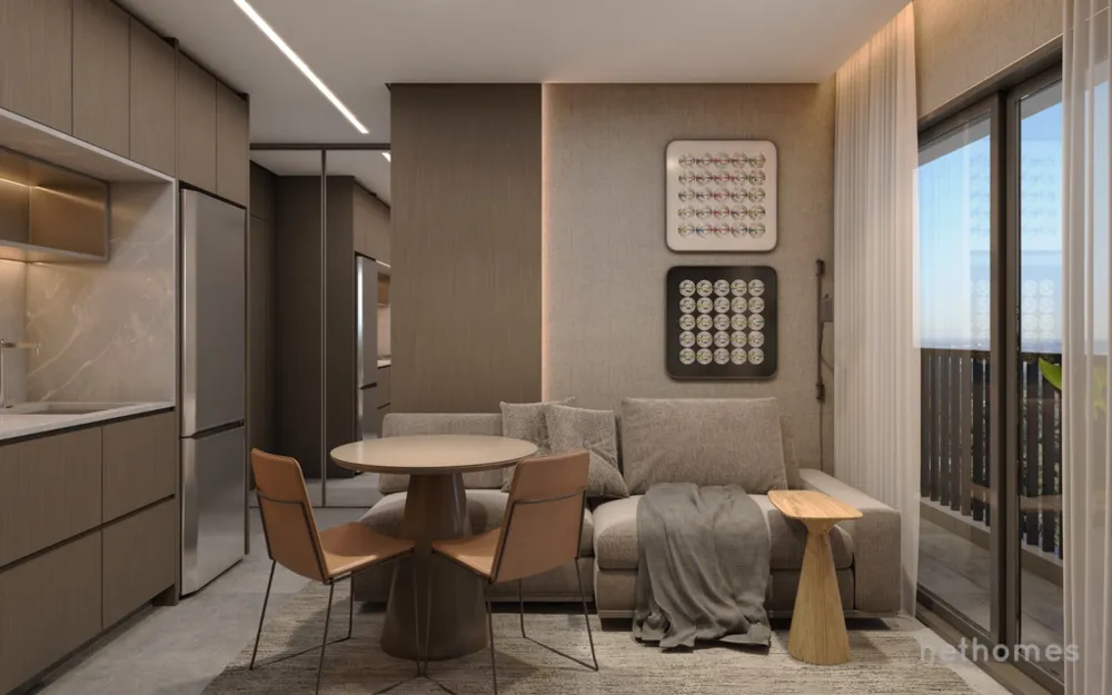 Apartamento, 1 quarto, 28 m² - Foto 3