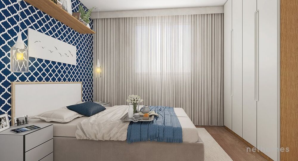 Apartamento Lançamentos com 1 quarto, 40m² - Foto 3