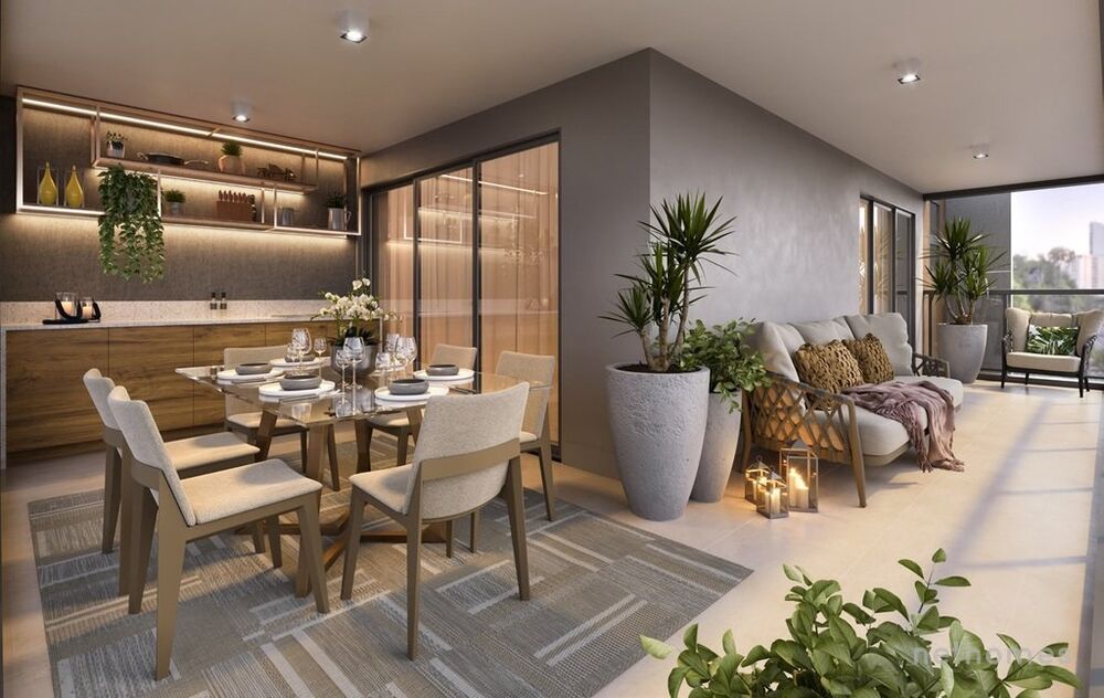 Apartamento Lançamentos com 1 quarto, 39m² - Foto 7