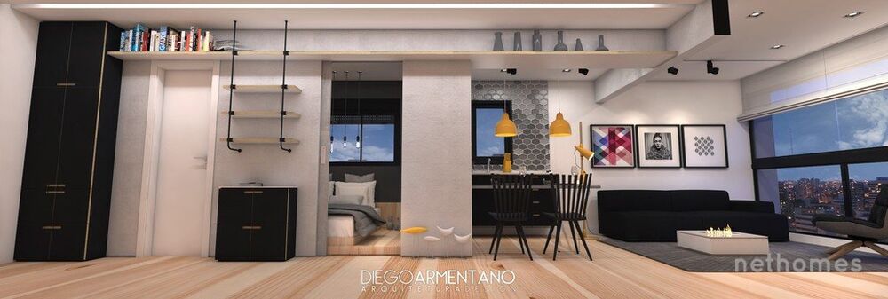 Apartamento à venda com 1 quarto, 36m² - Foto 6