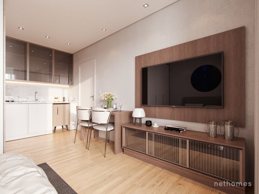 Apartamento Lançamentos com 1 quarto, 46m² - Foto 9