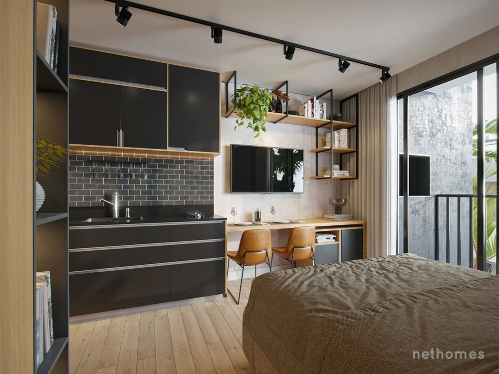 Apartamento Lançamentos com 1 quarto, 46m² - Foto 5
