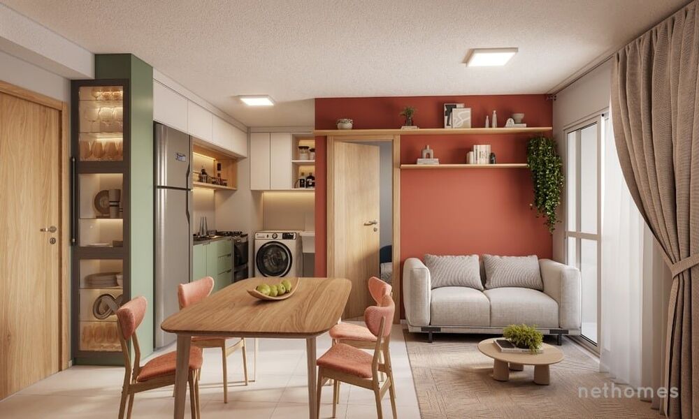 Apartamento, 2 quartos, 35 m² - Foto 2