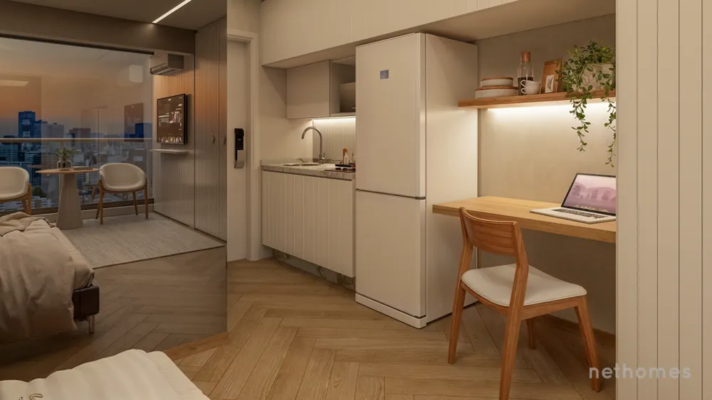 Apartamento, 1 quarto, 30 m² - Foto 2