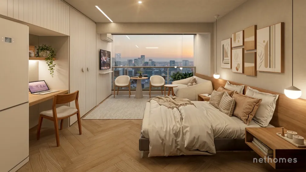 Apartamento, 1 quarto, 30 m² - Foto 1
