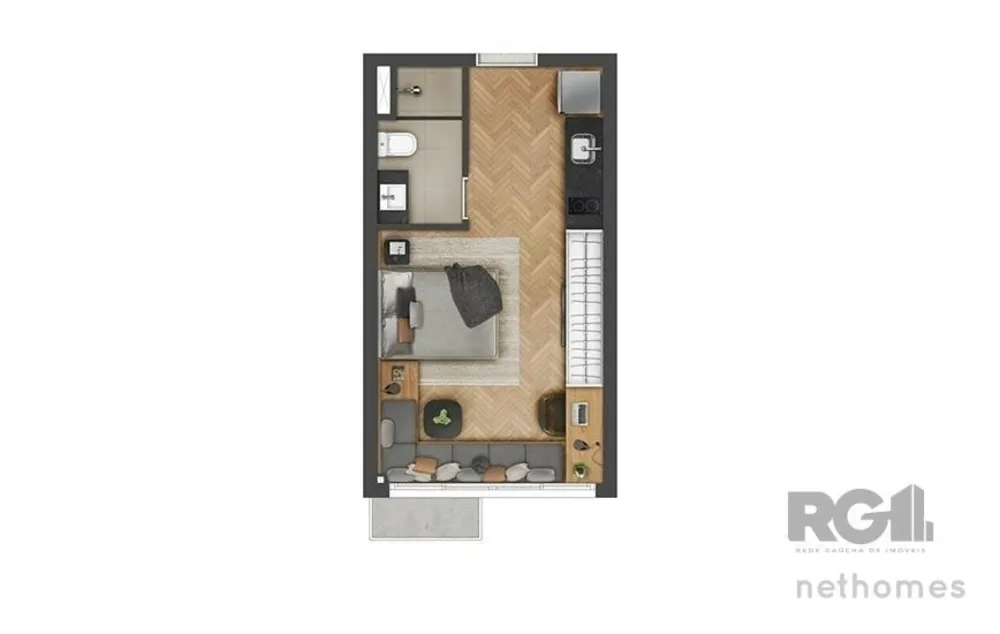 Loft, 27 m² - Foto 2