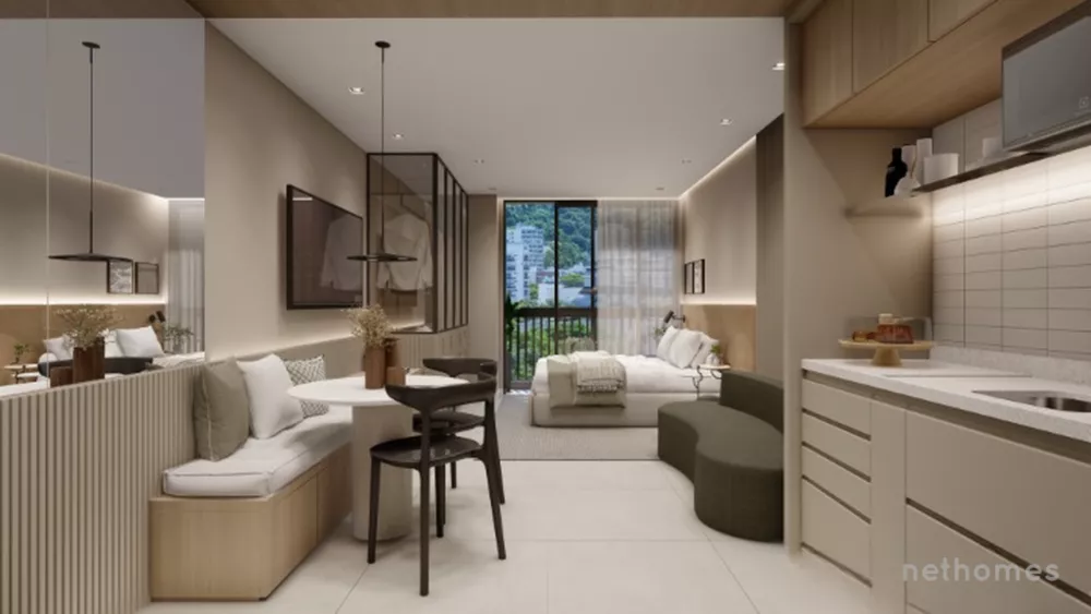 Apartamento, 1 quarto, 39 m² - Foto 5