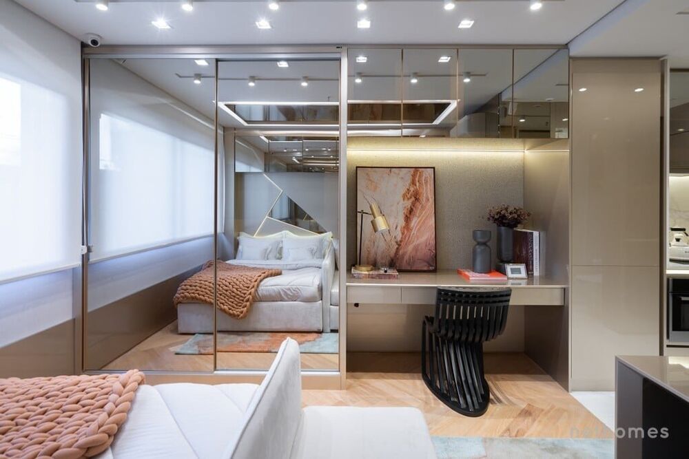 Apartamento Lançamentos com 1 quarto, 22m² - Foto 4