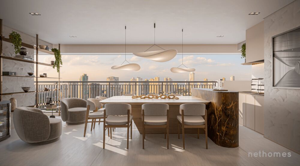 Apartamento Lançamentos com 3 quartos, 135m² - Foto 6