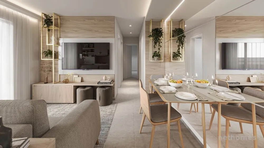 Apartamento, 2 quartos, 52 m² - Foto 3
