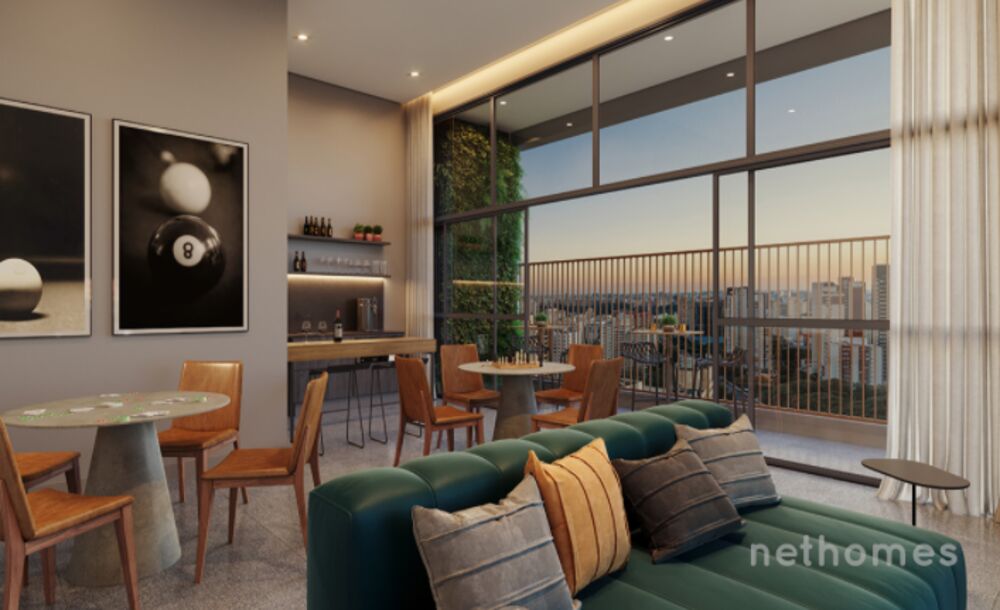 Apartamento à venda com 1 quarto, 38m² - Foto 3