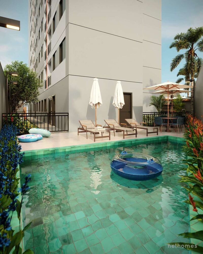 Apartamento Lançamentos com 1 quarto, 38m² - Foto 8