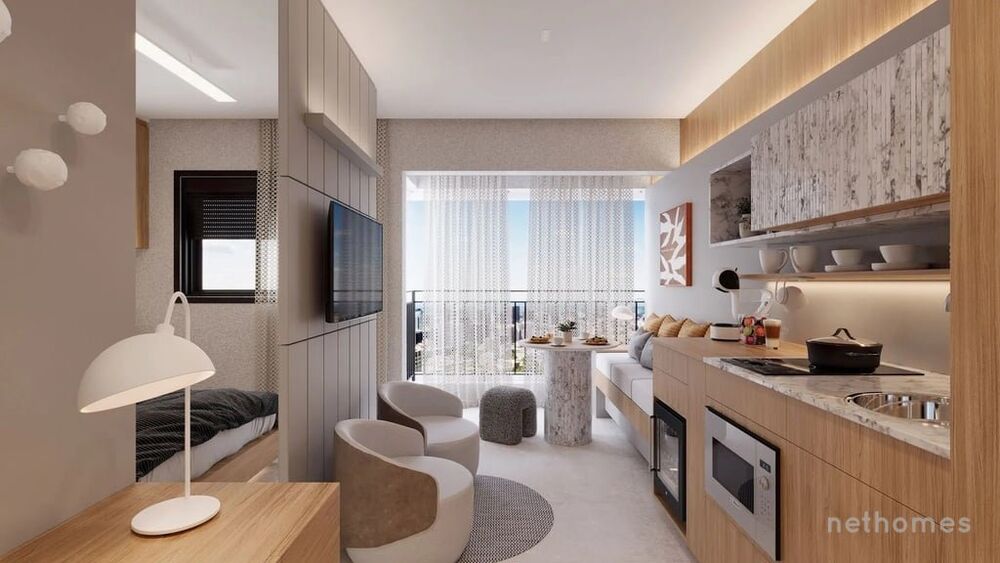 Apartamento, 1 quarto, 24 m² - Foto 2