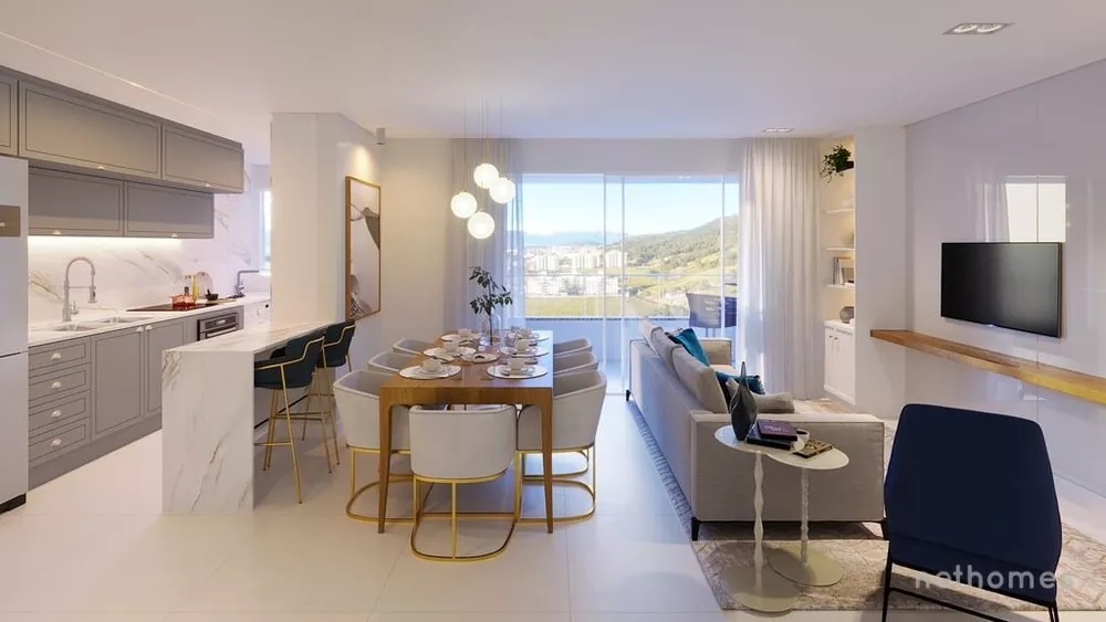 Apartamento Lançamentos com 2 quartos, 77m² - Foto 3