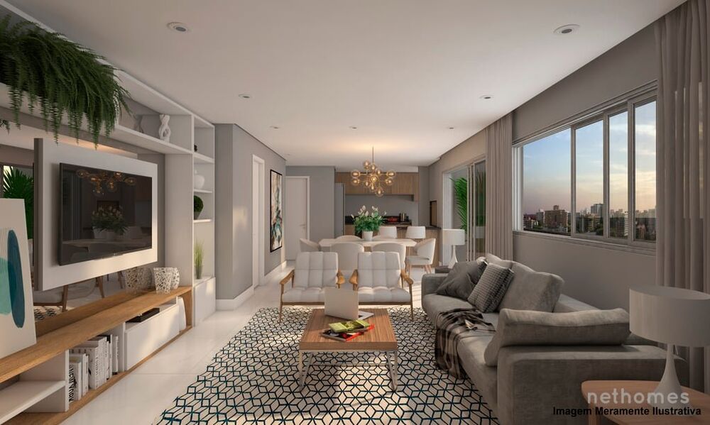Apartamento Lançamentos com 3 quartos, 112m² - Foto 3