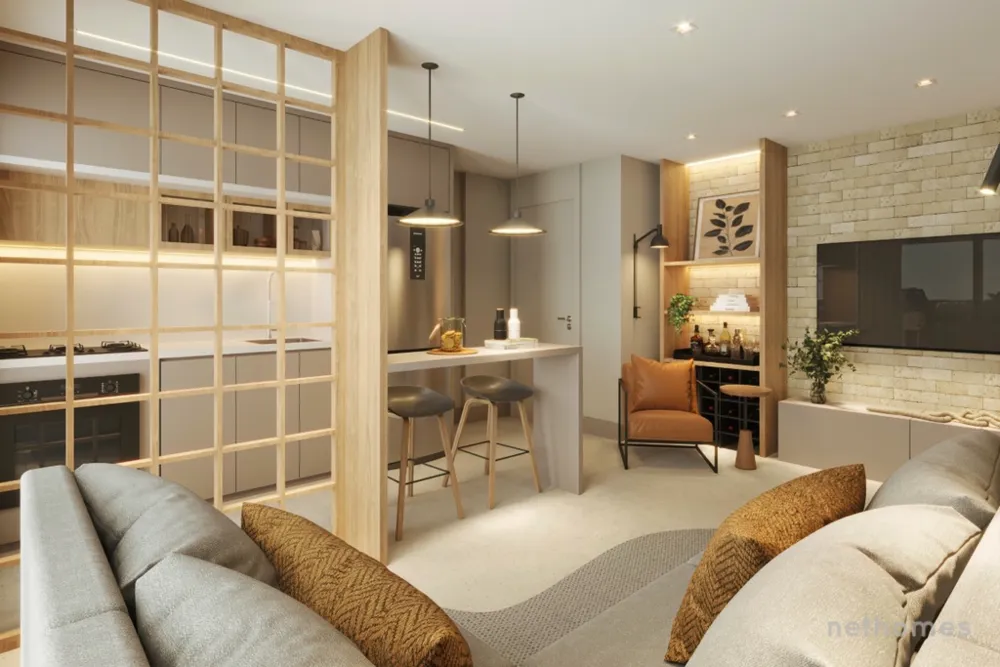 Apartamento, 1 quarto, 33 m² - Foto 4