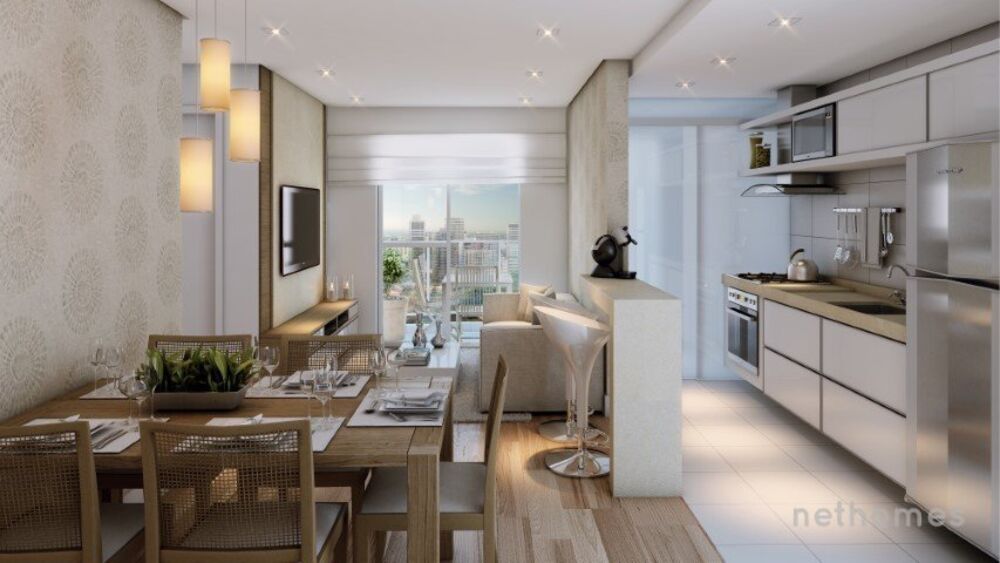 Apartamento à venda com 1 quarto, 39m² - Foto 2