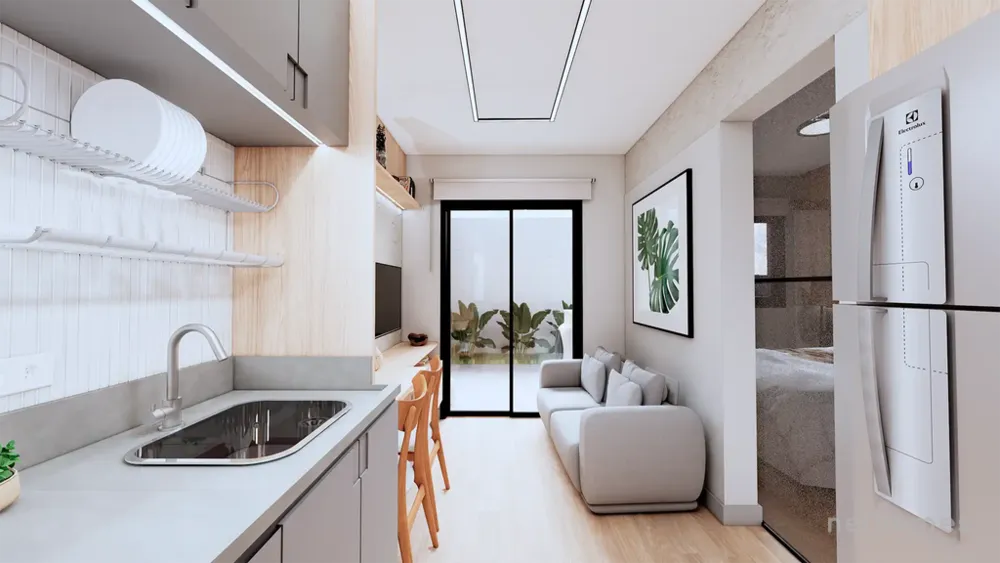 Apartamento, 1 quarto, 34 m² - Foto 5