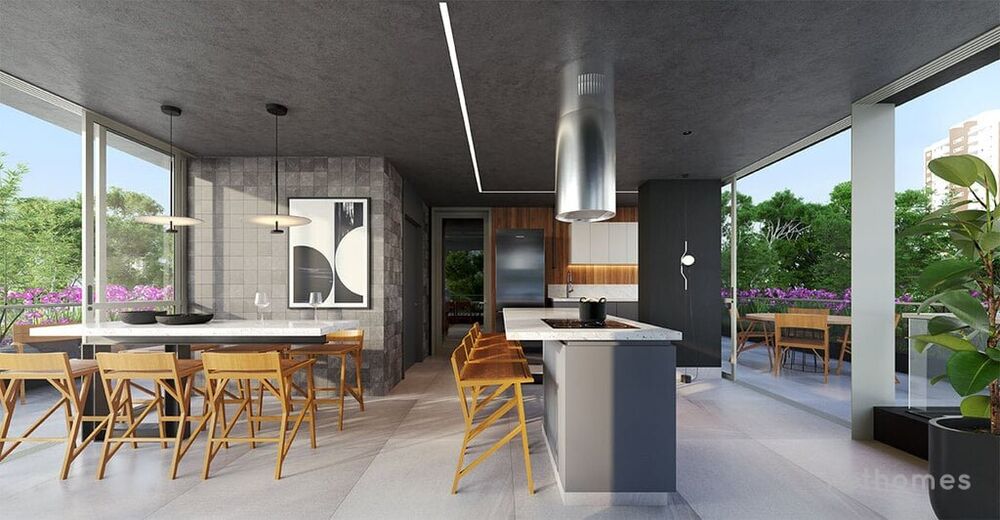 Apartamento Lançamentos com 1 quarto, 36m² - Foto 6