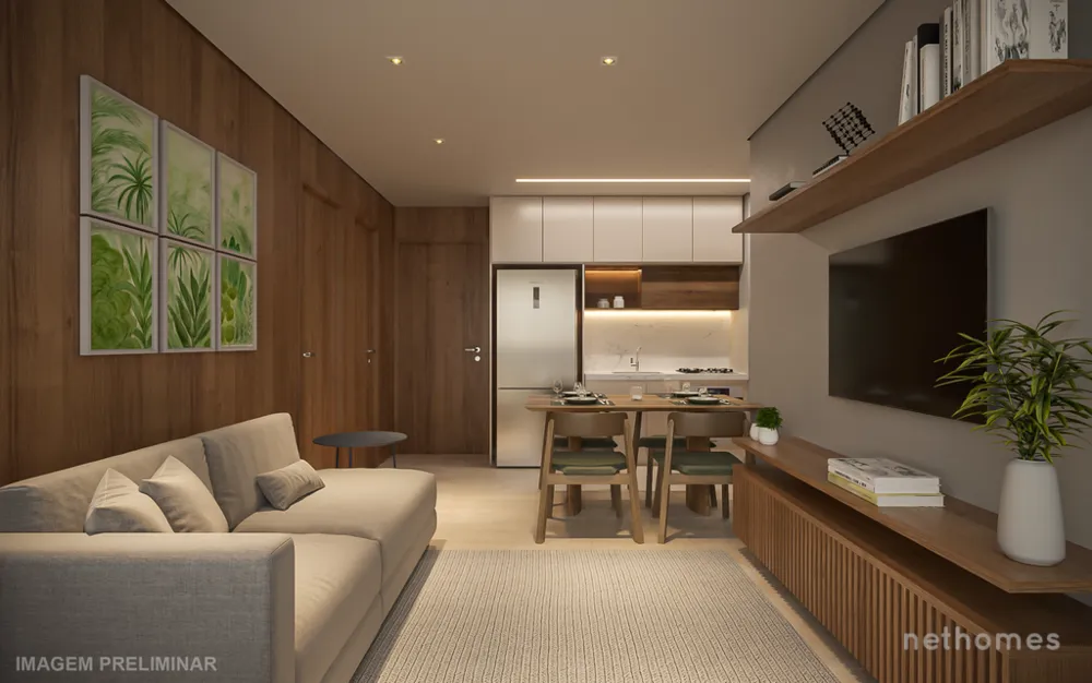 Apartamento, 2 quartos, 43 m² - Foto 3