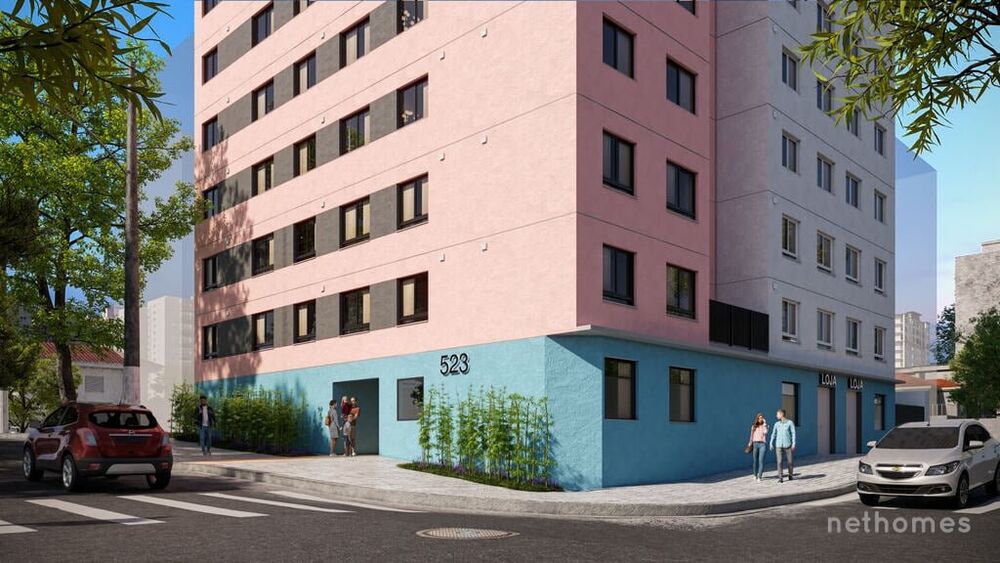 Apartamento Lançamentos com 1 quarto, 25m² - Foto 1