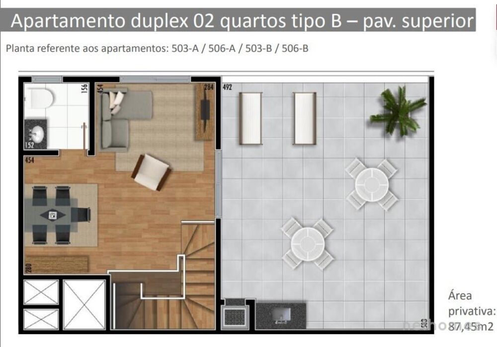 Cobertura à venda com 2 quartos, 116m² - Foto 4