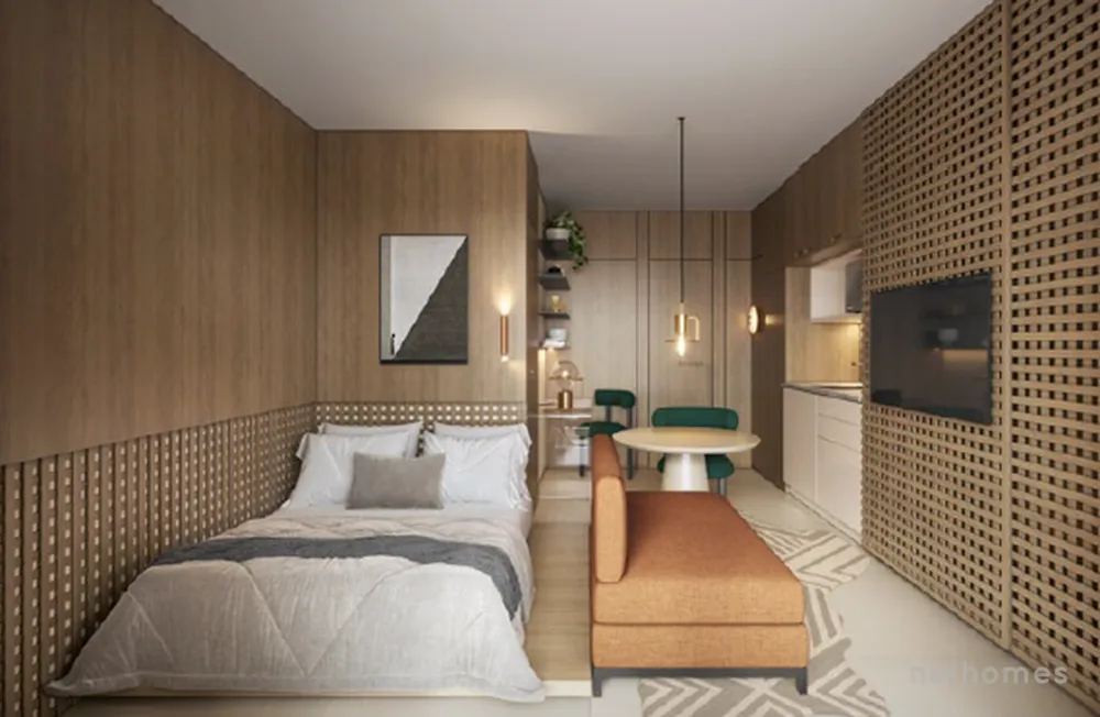 Apartamento, 1 quarto, 33 m² - Foto 3