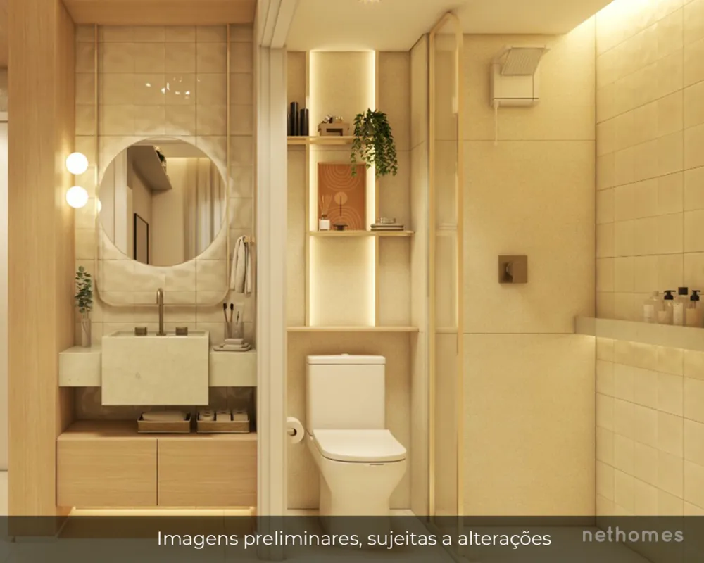 Apartamento, 2 quartos, 36 m² - Foto 9
