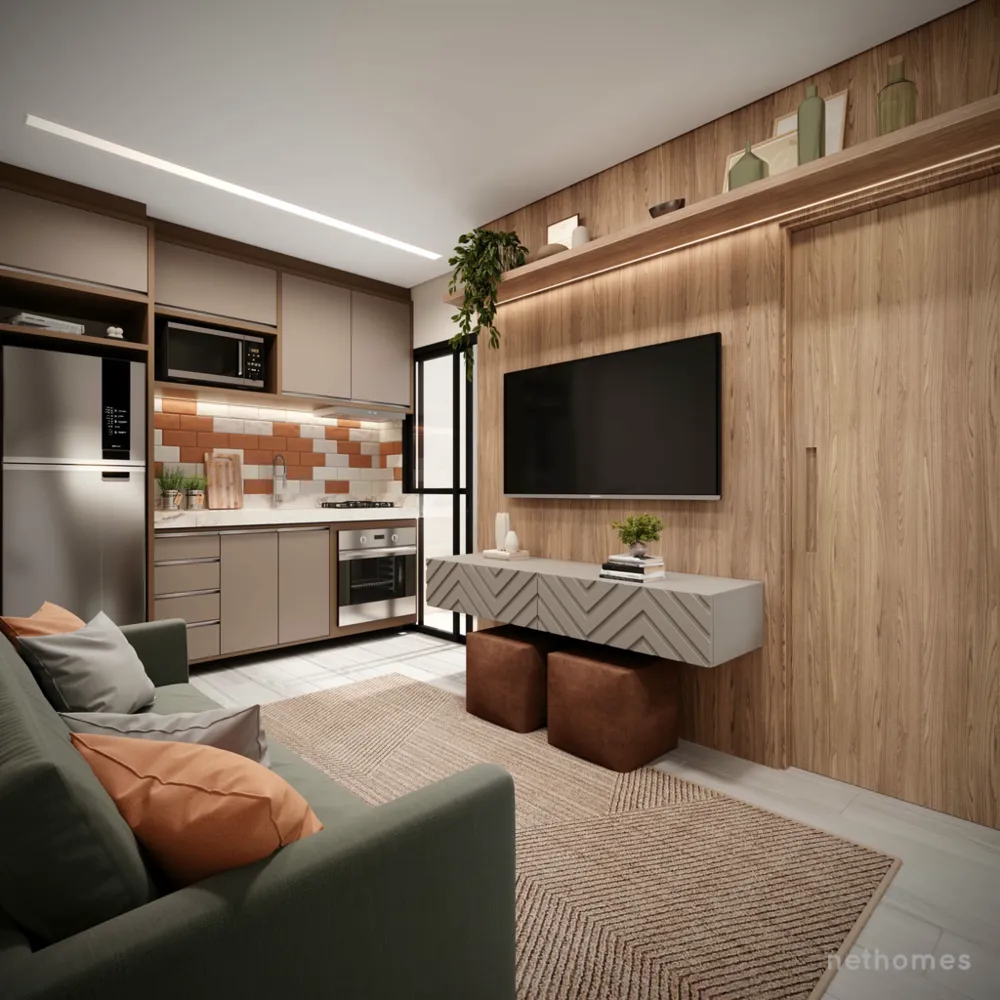 Apartamento, 1 quarto, 29 m² - Foto 3