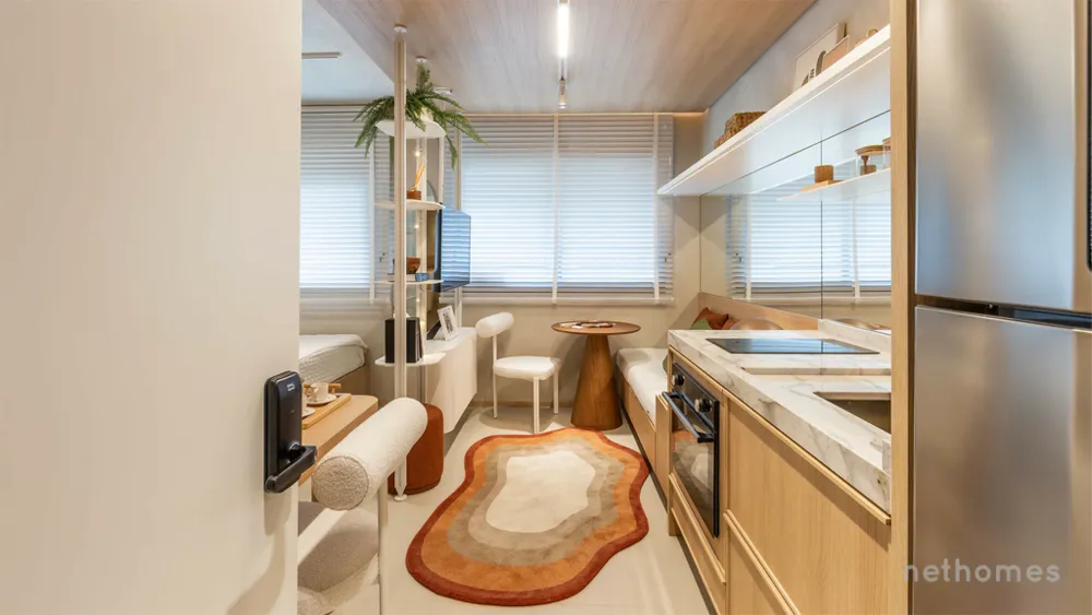 Apartamento, 1 quarto, 23 m² - Foto 1