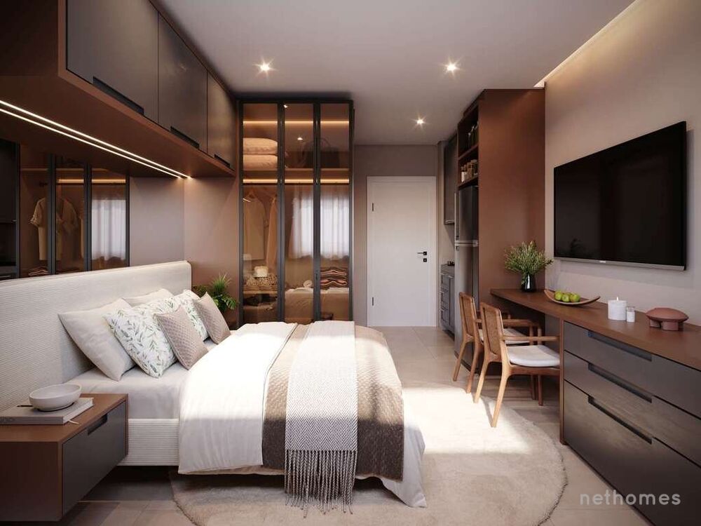 Apartamento Lançamentos com 1 quarto, 26m² - Foto 1