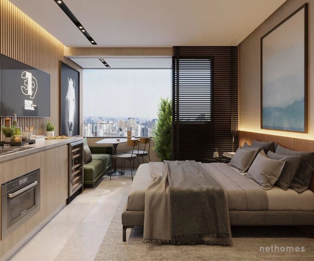 Apartamento, 1 quarto, 21 m² - Foto 2