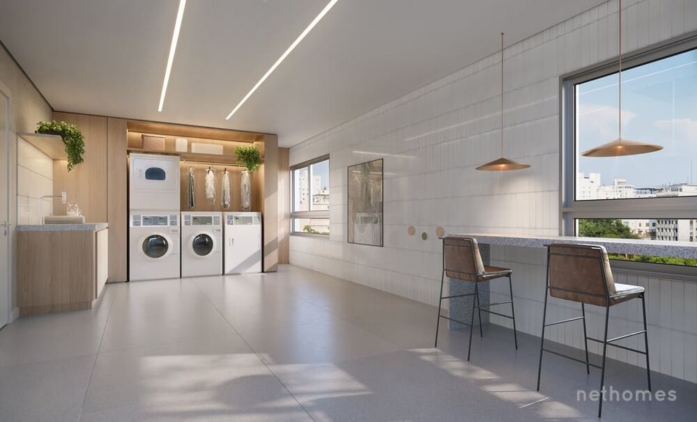 Apartamento Lançamentos com 1 quarto, 36m² - Foto 3
